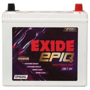 Exide Car Battery EPIQ 45L 35Ah