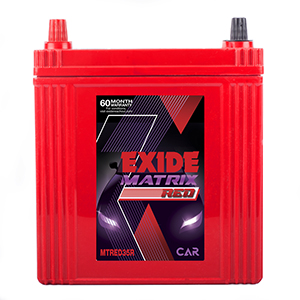 Exide Car Battery Matrix Red MTRED35R 35AH